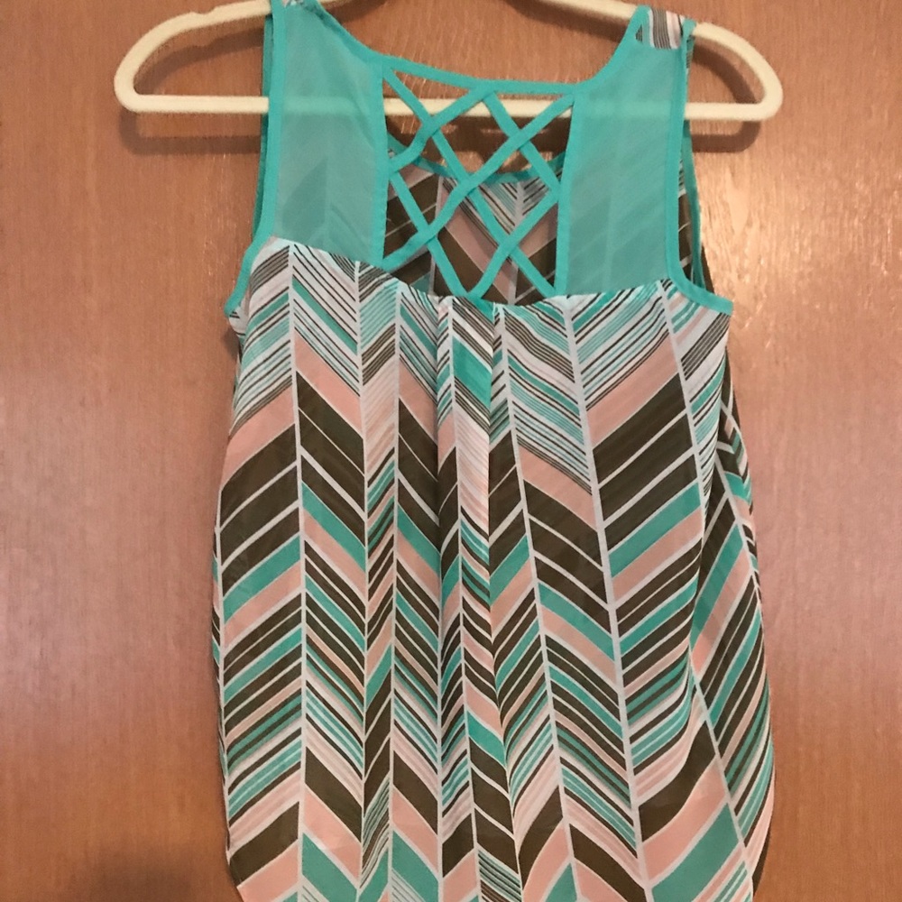 Geometric tank top